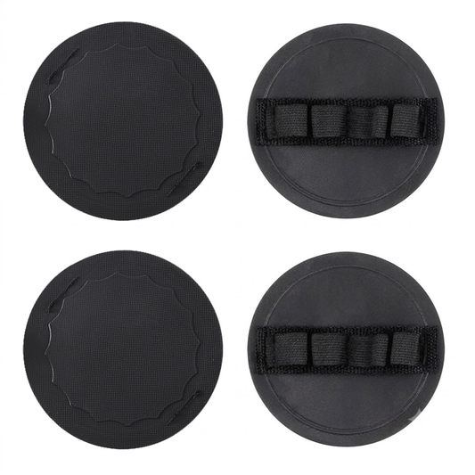Soft Rubber Shower Scrubber (4 PCS)