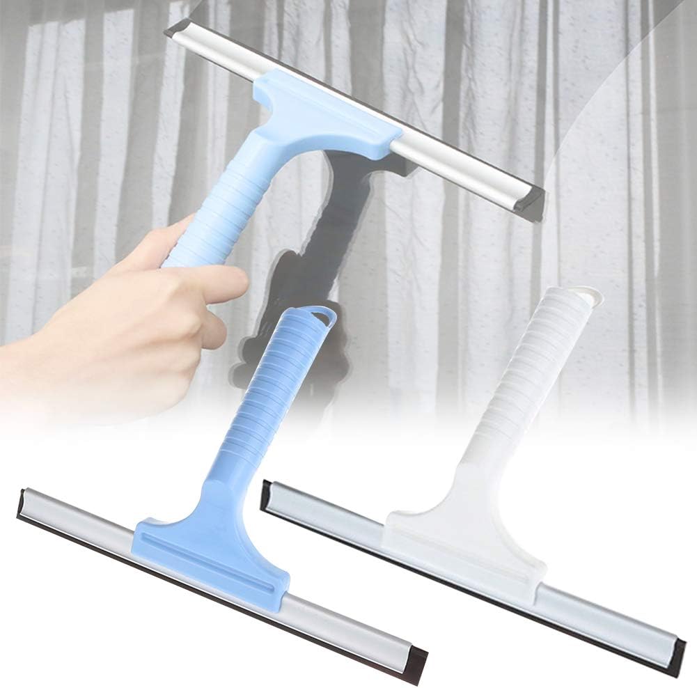 Rubber Glass Windshield Wiper Blades with Non-Slip Handle PRO for Cleaning Showers