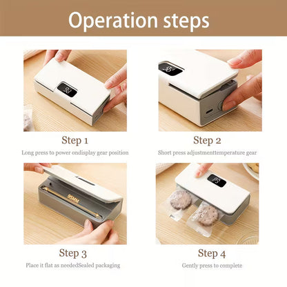 Portable Rechargeable USB Sealing Machine