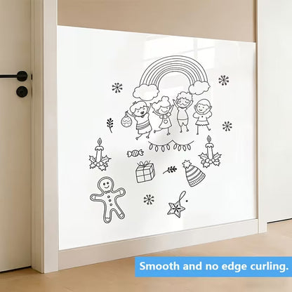 Static Cling Whiteboard Wall Sticker