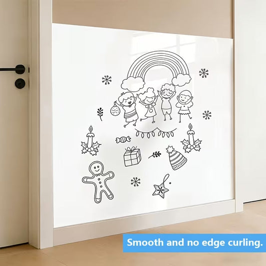 Static Cling Whiteboard Wall Sticker