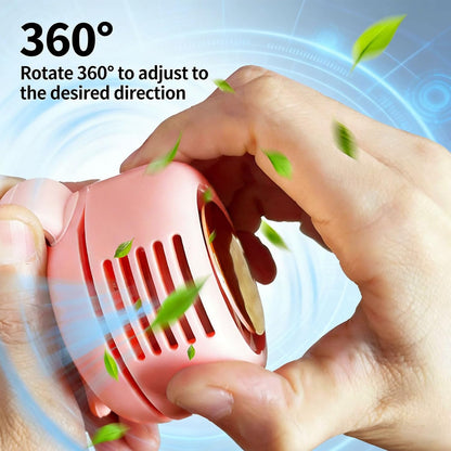 Portable Silent Clip-On Bladeless Personal Fan