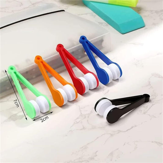 10-Pack Mini Microfiber Eyeglass Cleaner Brushes